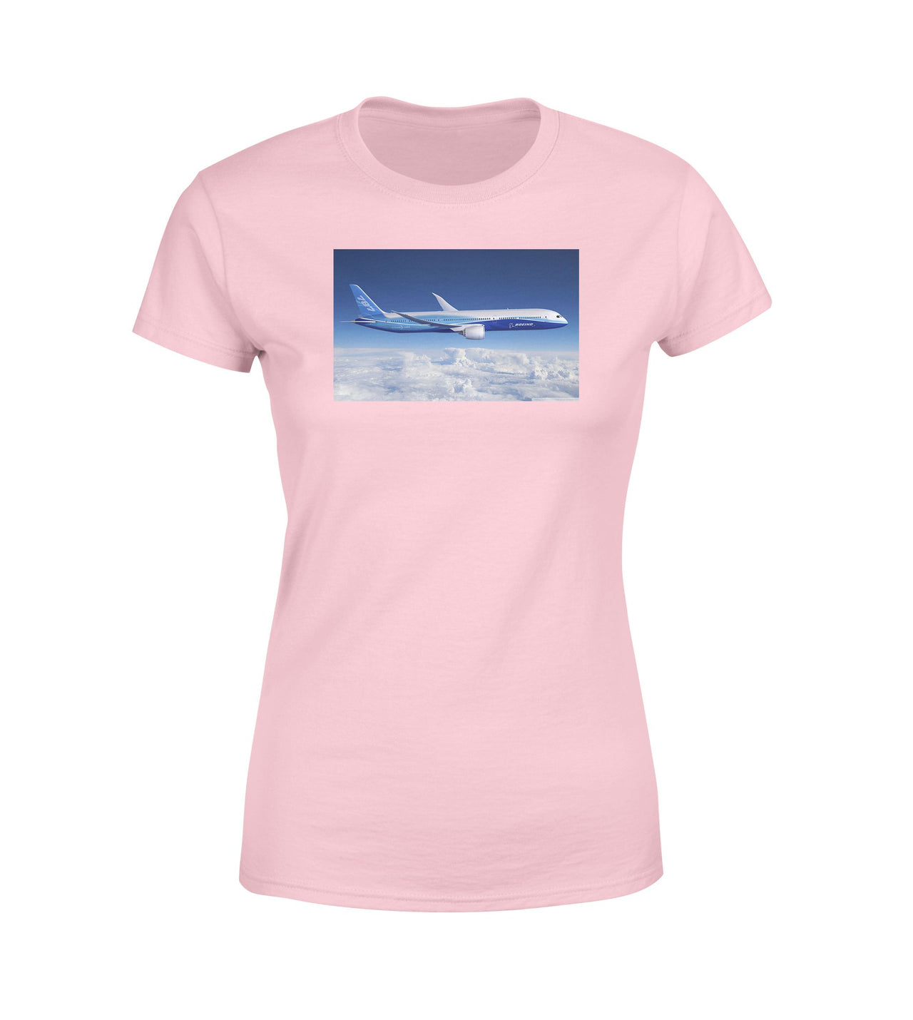 Boeing 787 Dreamliner Designed Women T-Shirts