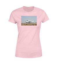 Thumbnail for Boeing 747 Carrying Nasa's Space Shuttle Designed Women T-Shirts