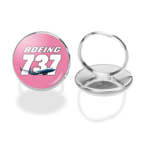 Thumbnail for Super Boeing 737+Text Designed Rings