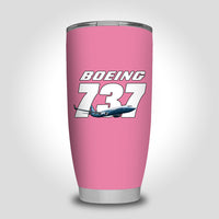 Thumbnail for Super Boeing 737+Text Designed Tumbler Travel Mugs
