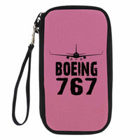 Thumbnail for Boeing 767 & Plane Designed Travel Cases & Wallets