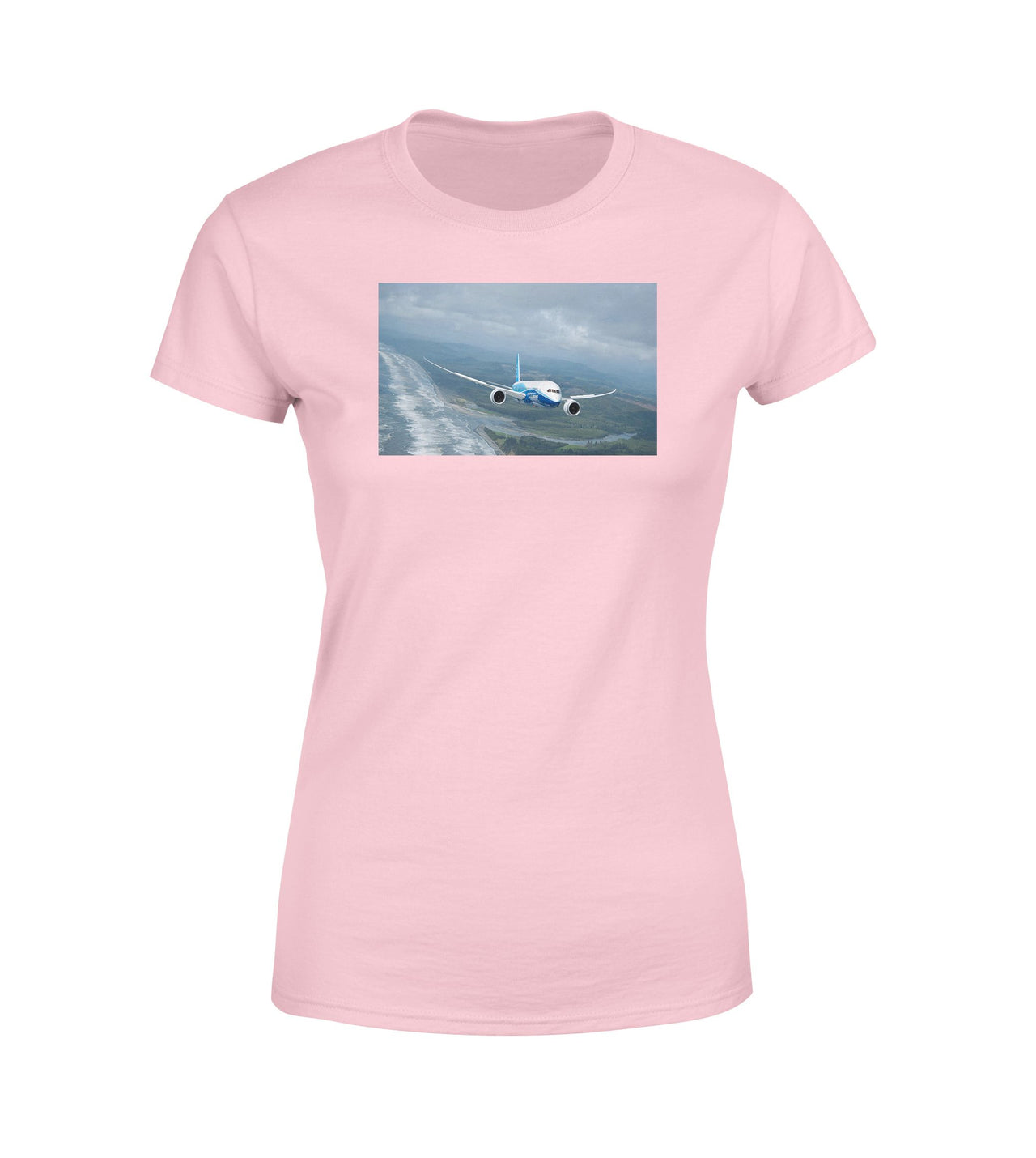 Cruising Boeing 787 Designed Women T-Shirts