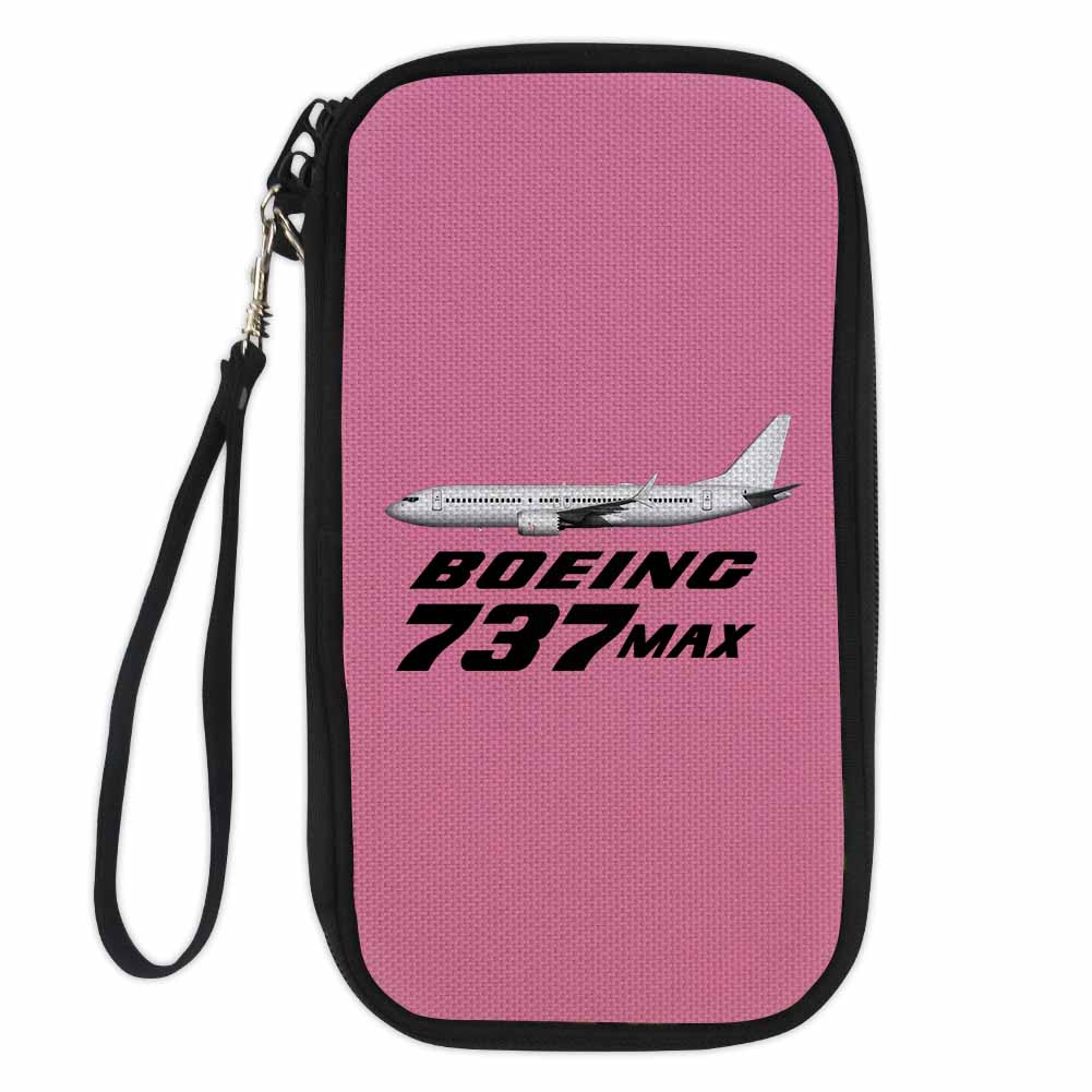 The Boeing 737Max Designed Travel Cases & Wallets