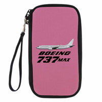 Thumbnail for The Boeing 737Max Designed Travel Cases & Wallets