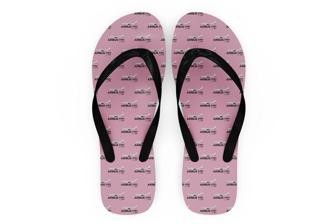 The Airbus A350 WXB Designed Slippers (Flip Flops)