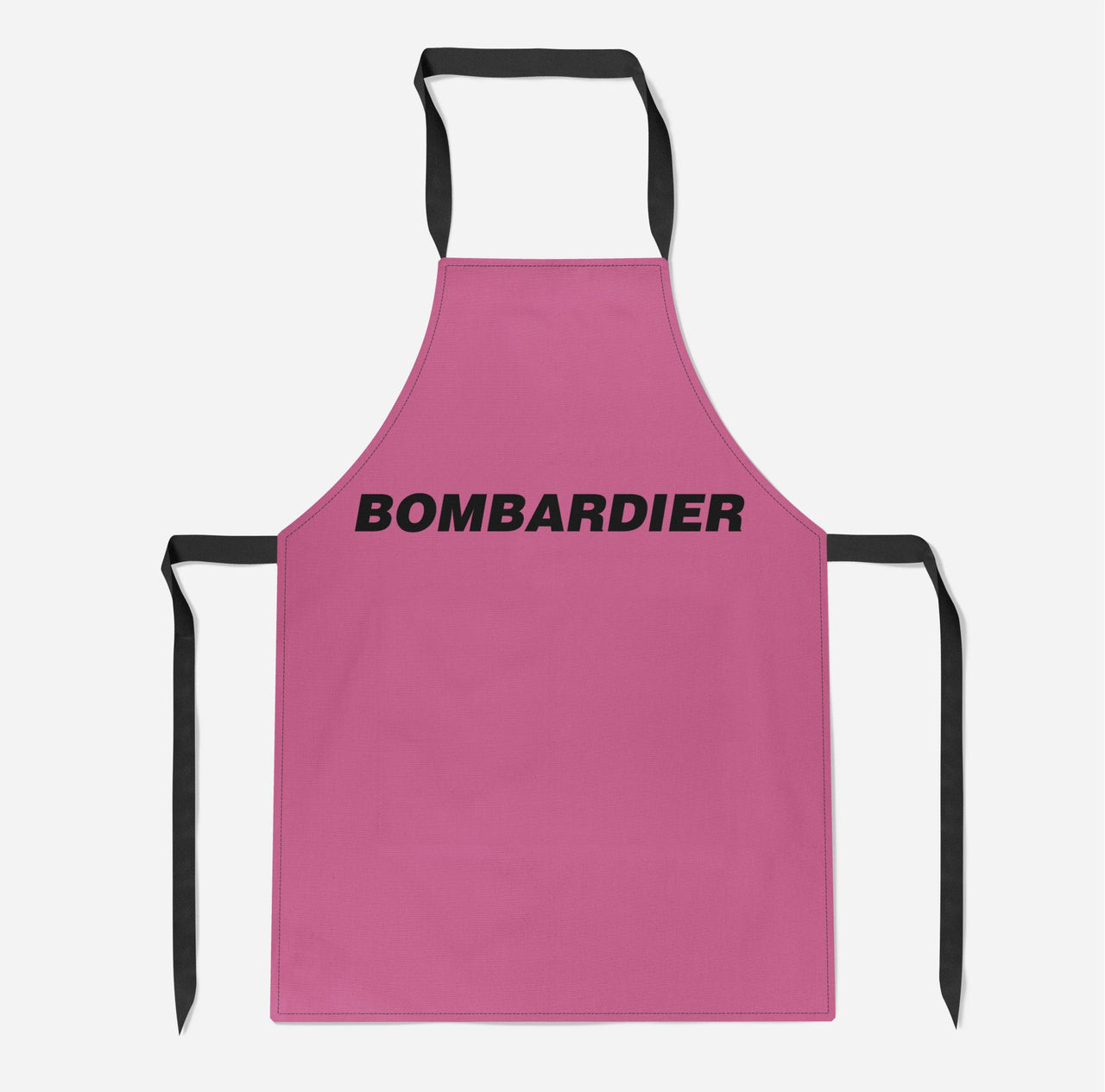 Bombardier & Text Designed Kitchen Aprons