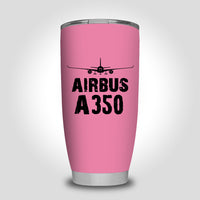 Thumbnail for Airbus A350 & Plane Designed Tumbler Travel Mugs