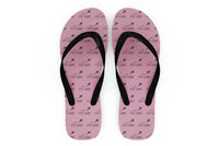 Thumbnail for Just Fly It & Fly Girl Designed Slippers (Flip Flops)