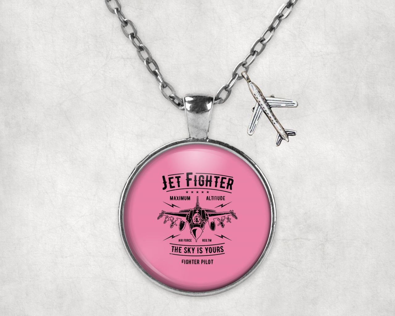Jet Fighter - The Sky is Yours Designed Necklaces