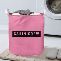 Thumbnail for Cabin Crew Text Designed Laundry Baskets