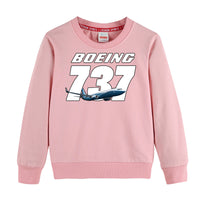 Thumbnail for Super Boeing 737+Text Designed 