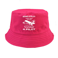 Thumbnail for If You're Cool You're Probably a Pilot Designed Summer & Stylish Hats