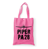 Thumbnail for Piper PA28 & Plane Designed Tote Bags