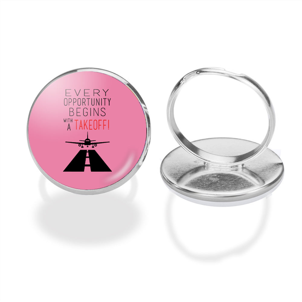 Every Opportunity Designed Rings