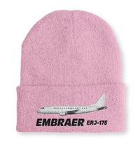 Thumbnail for The Embraer ERJ-175 Embroidered Beanies