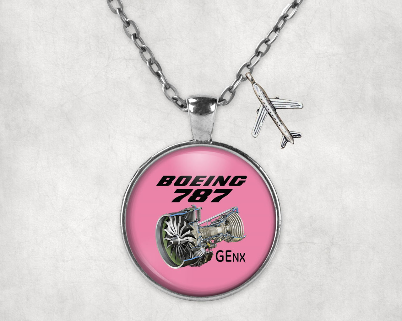 Boeing 787 & GENX Engine Designed Necklaces