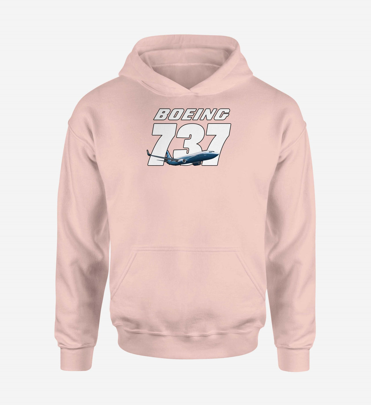 Super Boeing 737+Text Designed Hoodies