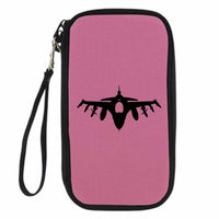 Thumbnail for Fighter Jet 16 Silhouette Designed Travel Cases & Wallets