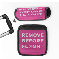 Thumbnail for Remove Before Flight Designed Neoprene Luggage Handle Covers