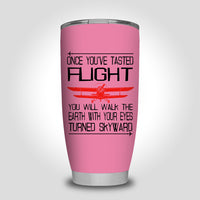 Thumbnail for Once You've Tasted Flight Designed Tumbler Travel Mugs