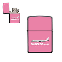 Thumbnail for The Embraer ERJ-190 Designed Metal Lighters
