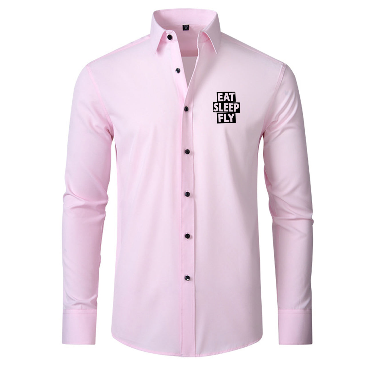 Eat Sleep Fly Designed Long Sleeve Shirts