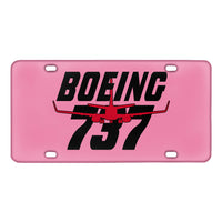 Thumbnail for Amazing Boeing 737 Designed Metal (License) Plates