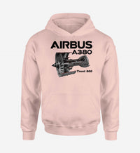 Thumbnail for Airbus A380 & Trent 900 Engine Designed Hoodies