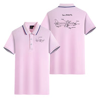 Thumbnail for How Planes Fly Designed Stylish Polo T-Shirts (Double-Side)