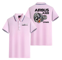 Thumbnail for Airbus A320 & CFM56 Engine Designed Stylish Polo T-Shirts (Double-Side)