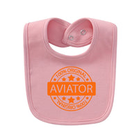 Thumbnail for 100 Original Aviator Designed Baby Saliva & Feeding Towels