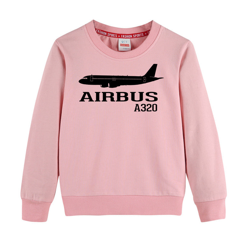 Airbus A320 Printed Designed "CHILDREN" Sweatshirts