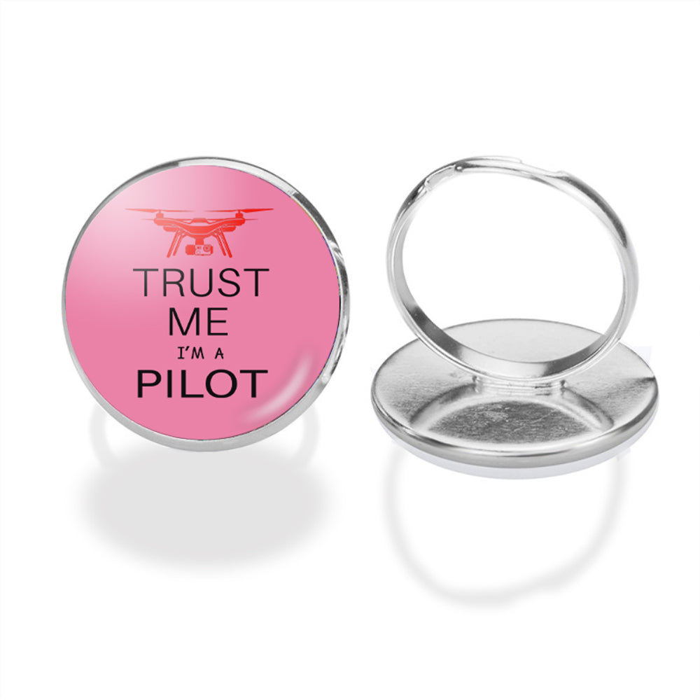 Trust Me I'm a Pilot (Drone) Designed Rings