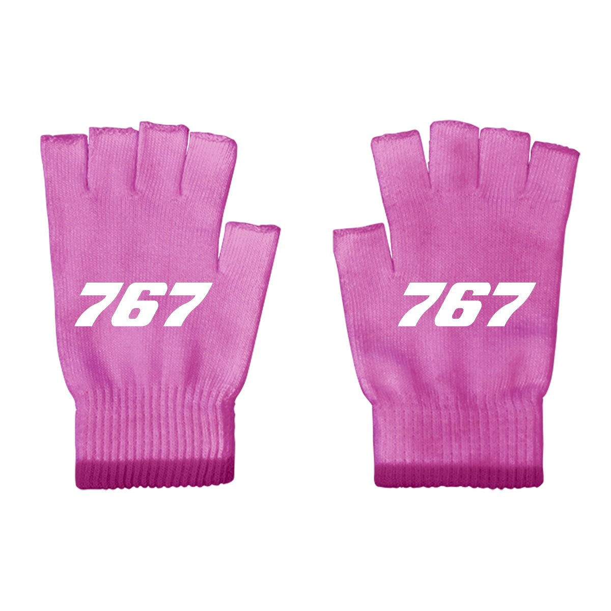 767 Flat Text Designed Cut Gloves