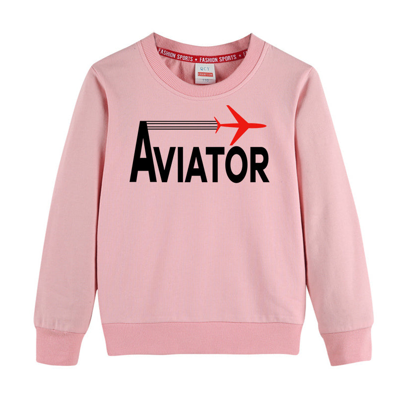 Aviator Designed "CHILDREN" Sweatshirts