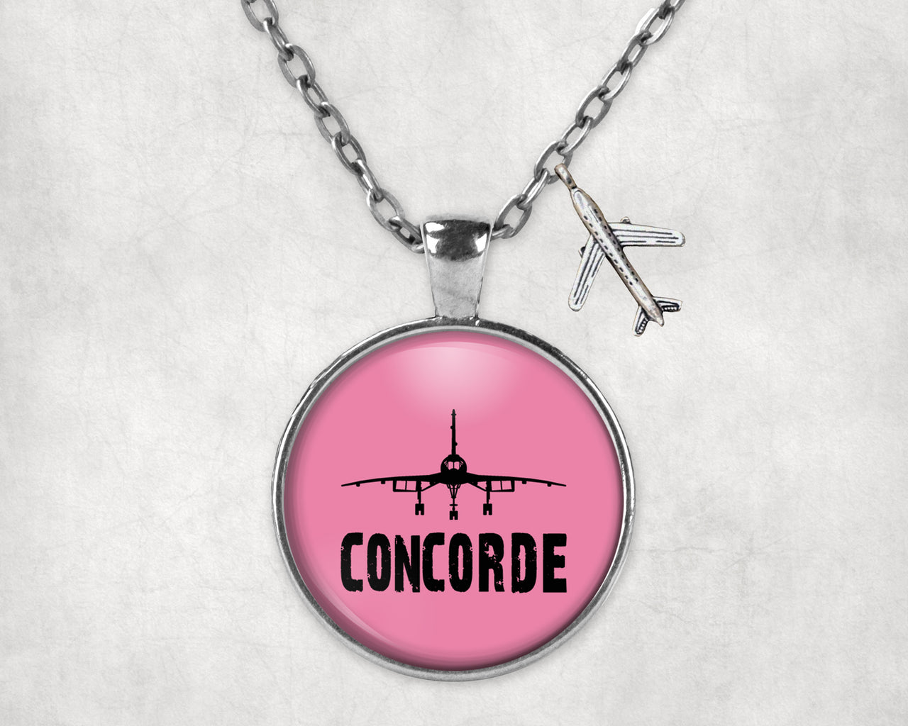 Concorde & Plane Designed Necklaces
