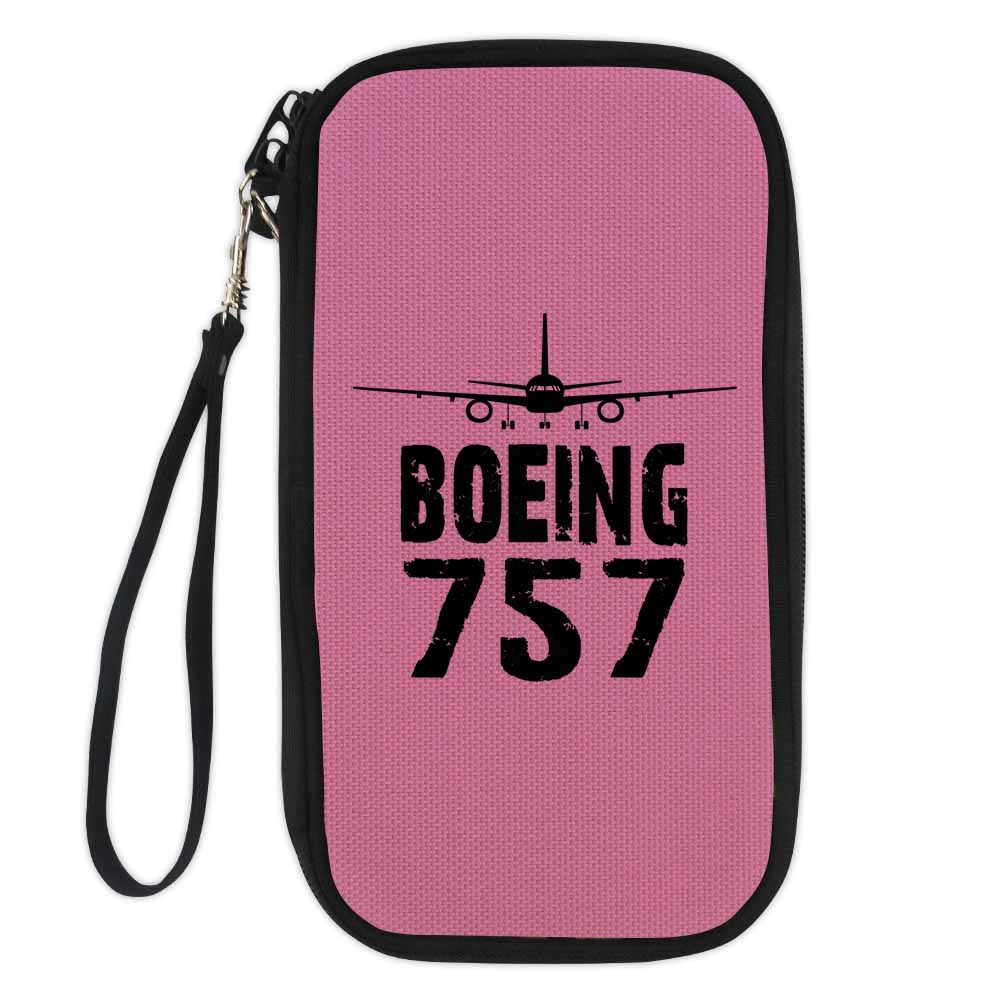 Boeing 757 & Plane Designed Travel Cases & Wallets