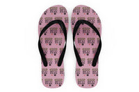 Thumbnail for Jet Fuel Only Designed Slippers (Flip Flops)