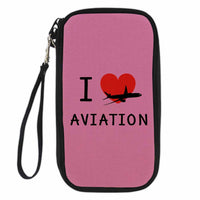 Thumbnail for I Love Aviation Designed Travel Cases & Wallets