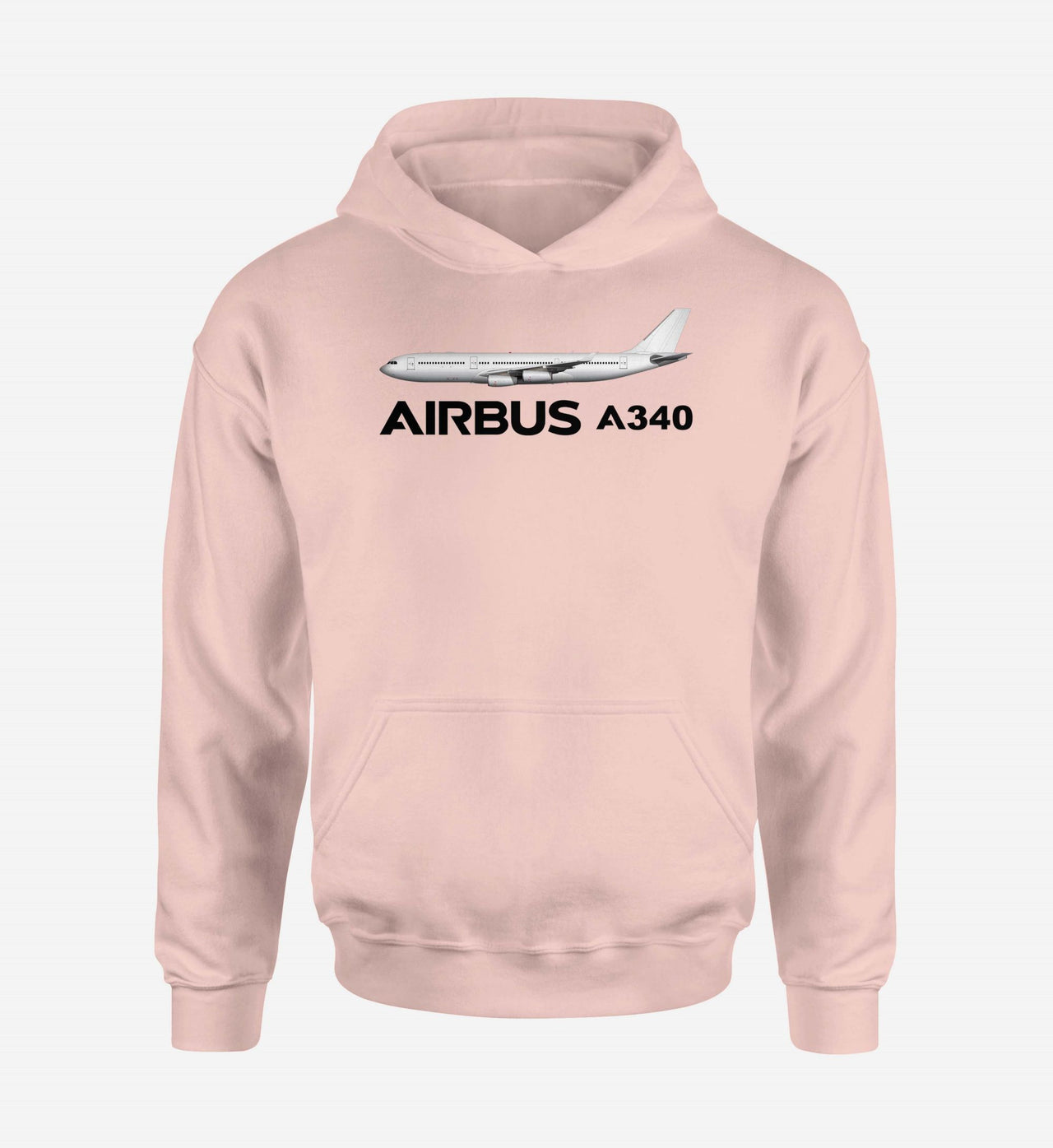 The Airbus A340 Designed Hoodies
