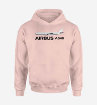Thumbnail for The Airbus A340 Designed Hoodies
