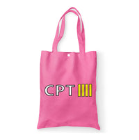 Thumbnail for CPT & 4 Lines Designed Tote Bags