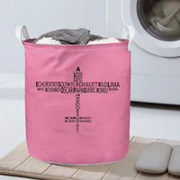 Thumbnail for Propeller Shape Aviation Alphabet Designed Laundry Baskets