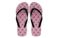 Thumbnail for I Love Aviation Designed Slippers (Flip Flops)