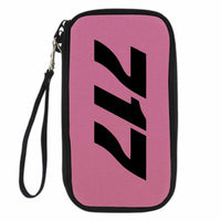 Thumbnail for Boeing 717 Text Designed Travel Cases & Wallets