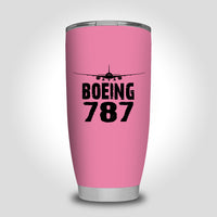 Thumbnail for Boeing 787 & Plane Designed Tumbler Travel Mugs
