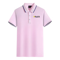 Thumbnail for Pilots They Know How To Fly Designed Stylish Polo T-Shirts