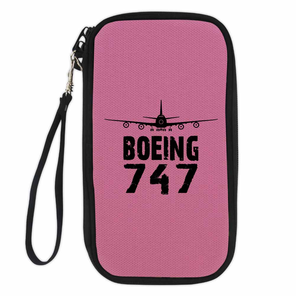 Boeing 747 & Plane Designed Travel Cases & Wallets
