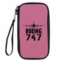 Thumbnail for Boeing 747 & Plane Designed Travel Cases & Wallets