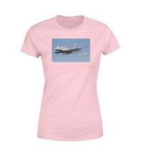 Thumbnail for Landing British Airways A380 Designed Women T-Shirts